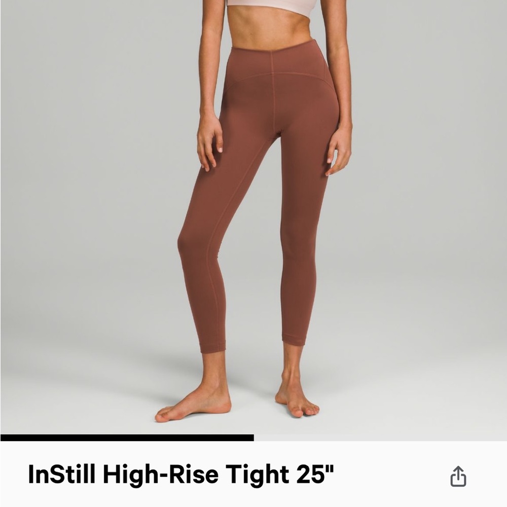 lululemon instill 25” legging